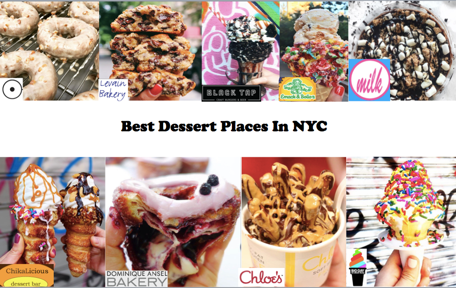 Grab dessert in NYC!